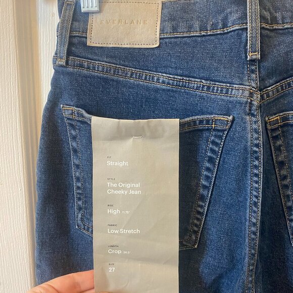 NWT Everlane Original Cheeky Jean Crop (26.5 inseam) - Picture 6 of 7
